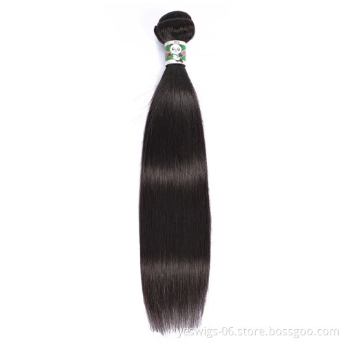 Single Donor European Hair Bundles Natural Color Double Drawn Virgin Cuticle Aligned Hair Extensions 100% Human Hair